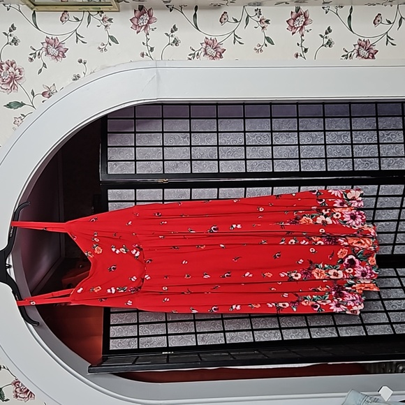 Torrid pink floral dress size 2 - Picture 1 of 15